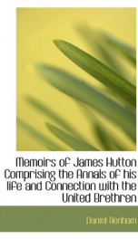 memoirs of james hutton comprising the annals of his life and connection with_cover