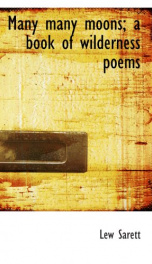 many many moons a book of wilderness poems_cover