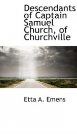 descendants of captain samuel church of churchville_cover