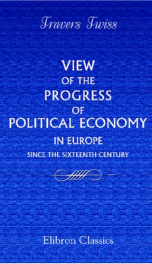 view of the progress of political economy in europe since the sixteenth century_cover