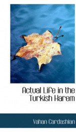 actual life in the turkish harem_cover