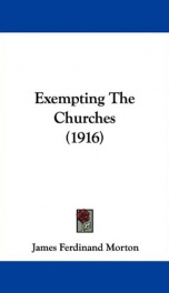 exempting the churches_cover