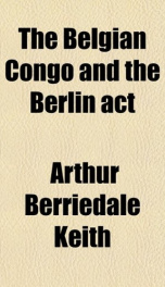 the belgian congo and the berlin act_cover
