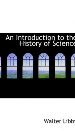 an introduction to the history of science_cover