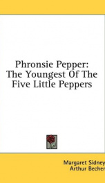 phronsie pepper the youngest of the five little peppers_cover