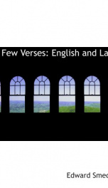 a few verses english and latin_cover