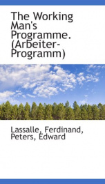 the working mans programme arbeiter programm_cover