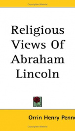 religious views of abraham lincoln_cover