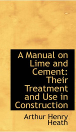 a manual on lime and cement their treatment and use in construction_cover