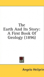 the earth and its story a first book of geology_cover