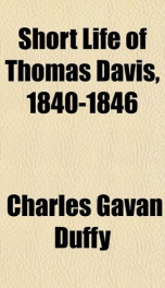 short life of thomas davis 1840 1846_cover