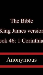 The Bible, King James version, Book 46: 1 Corinthians_cover
