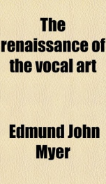 The Renaissance of the Vocal Art_cover