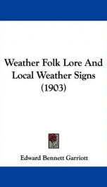 weather folk lore and local weather signs_cover