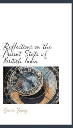 reflections on the present state of british india_cover