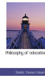 philosophy of education_cover