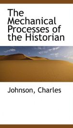 the mechanical processes of the historian_cover
