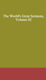 The World's Great Sermons, Volume 02_cover