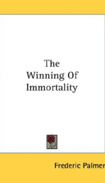 the winning of immortality_cover