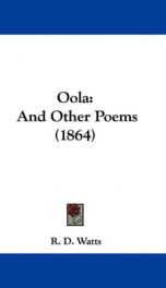 oola and other poems_cover