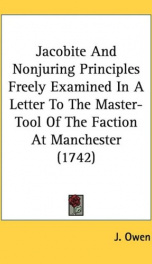 jacobite and nonjuring principles freely examined in a letter to the master tool_cover