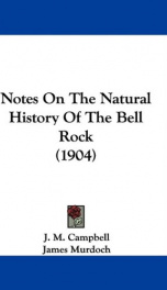 notes on the natural history of the bell rock_cover