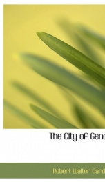 the city of genoa_cover