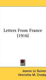 letters from france_cover