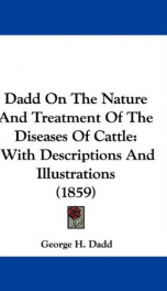dadd on the nature and treatment of the diseases of cattle with descriptions a_cover