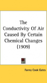 the conductivity of air caused by certain chemical changes_cover