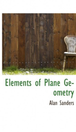 elements of plane geometry_cover