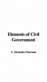 elements of civil government_cover