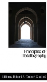 principles of metallography_cover