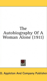 the autobiography of a woman alone_cover