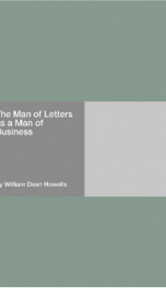 The Man of Letters as a Man of Business_cover