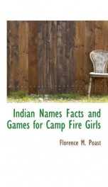 indian names facts and games for camp fire girls_cover