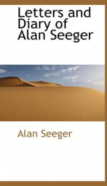 letters and diary of alan seeger_cover