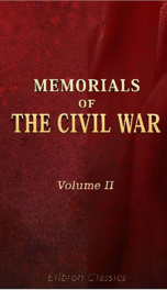 memorials of the civil war comprising the correspondence of the fairfax family_cover