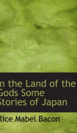 in the land of the gods some stories of japan_cover