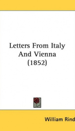 letters from italy and vienna_cover