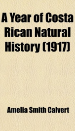 a year of costa rican natural history_cover