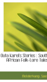 outa karels stories south african folk lore tales_cover