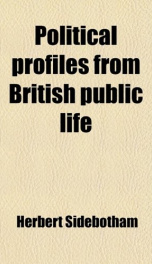 political profiles from british public life_cover