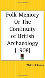 folk memory or the continuity of british archaeology_cover