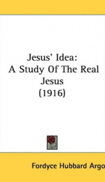 jesus idea a study of the real jesus_cover