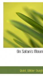 on satans mount_cover