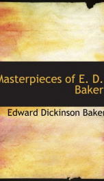 masterpieces of e d baker_cover