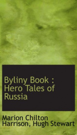 byliny book hero tales of russia_cover