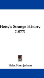 Hetty's Strange History_cover