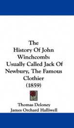 the history of john winchcomb_cover